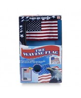 Tabletop Electronic Waving American Flag with Patriotic Music